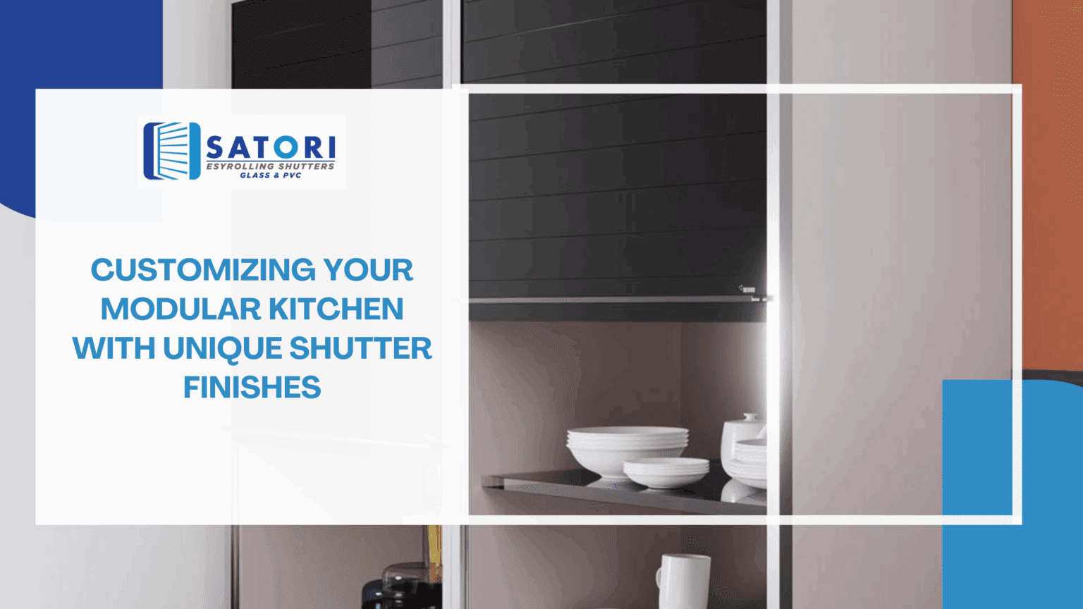 Unique Modular Kitchen Shutter Finishes for Every Style
