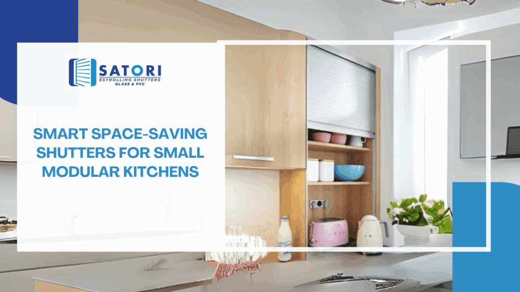 Smart Space-Saving Shutters for Compact Modular Kitchens